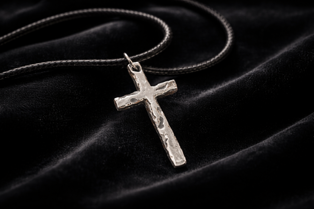 Mike's Cross On Black Velvet