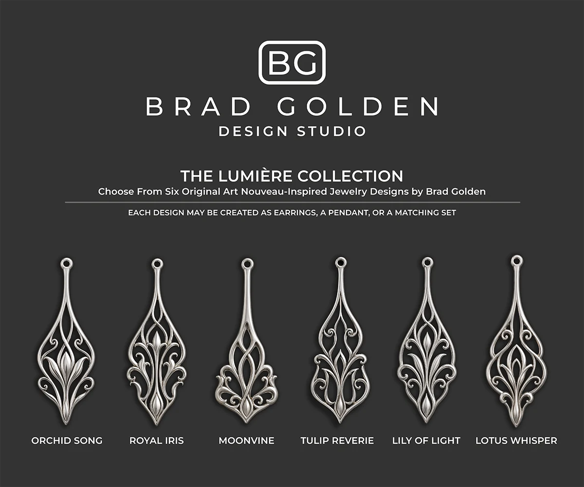 Art Nouveau Earring Designs