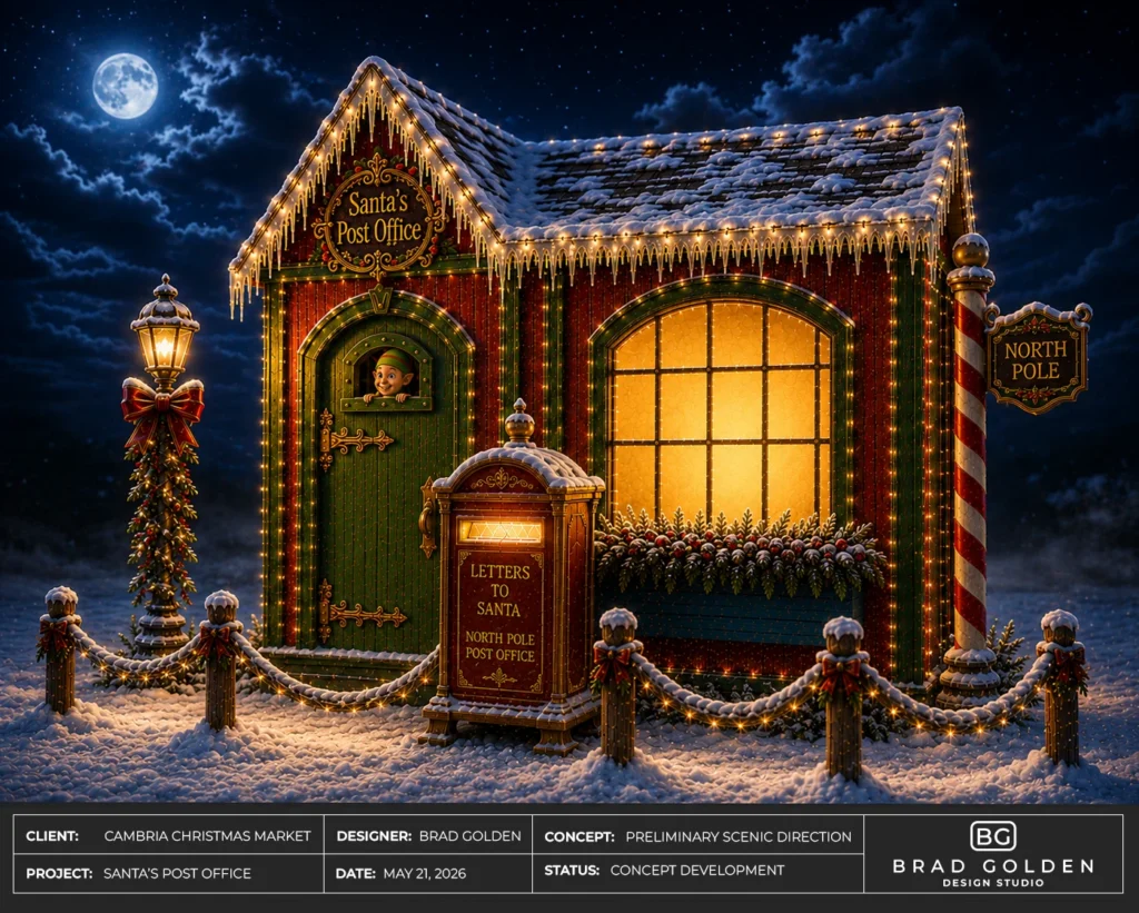 NEW CAMBRIA CHRISTMAS MARKET POST OFFICE